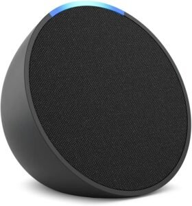 Echo Pop smart speaker with Alexa in a compact, modern design