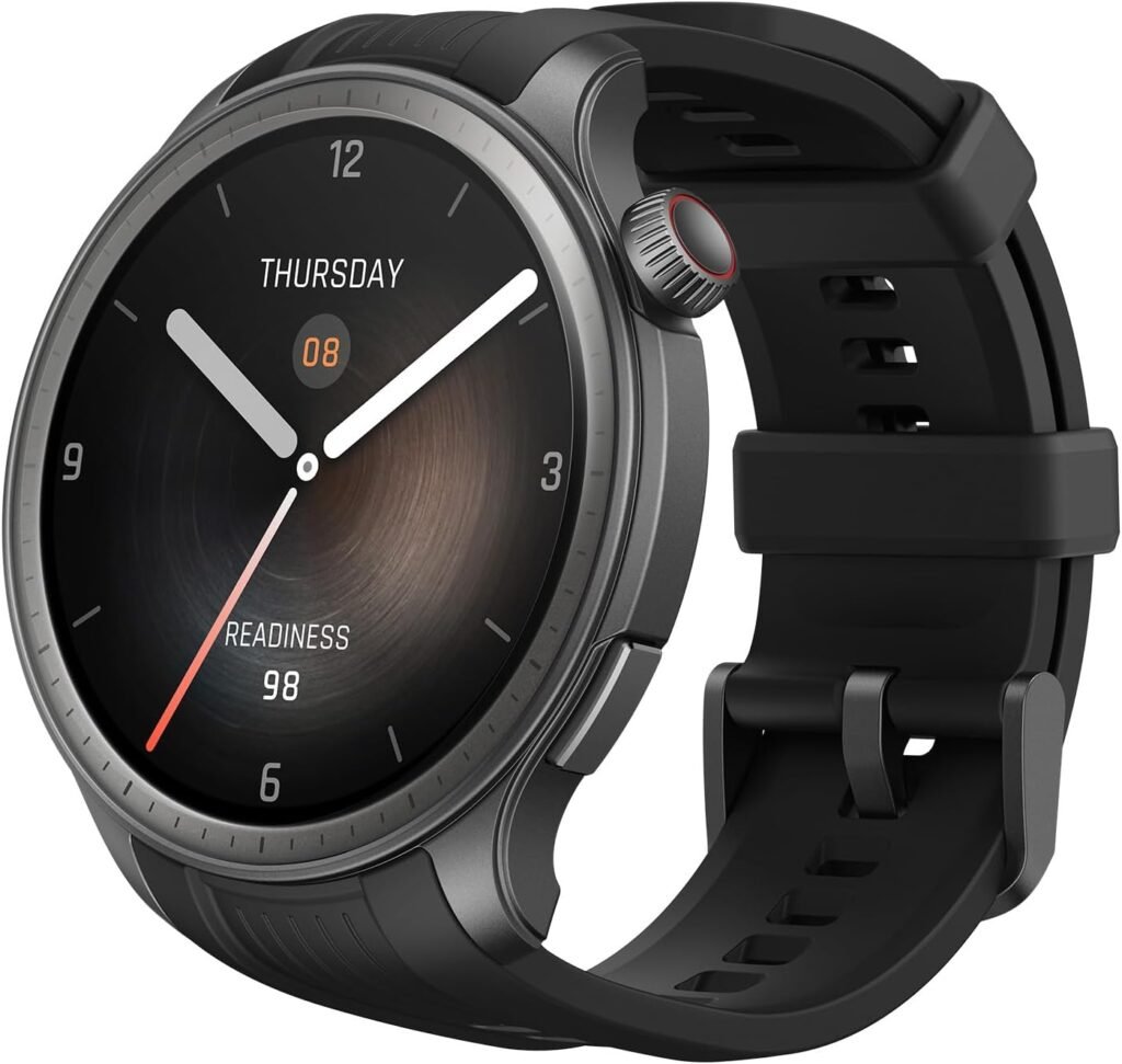 Amazfit Active smartwatch with fitness tracking, body composition, and Bluetooth calling
