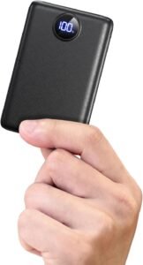 Anker Nano USB-C power bank with 10000mAh capacity and fast charging for smartphones and portable devices