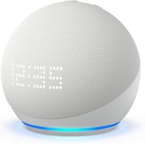 Echo Dot 5th Gen smart speaker with Alexa and improved sound quality